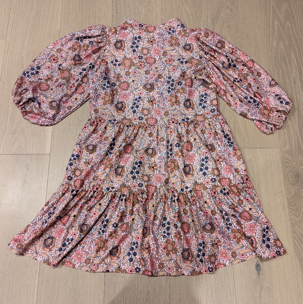 Floral Pink Dress - Picture 2 of 6